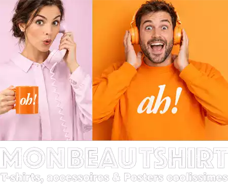 logo monbeautshirt site vente en ligne tshirt accessoire poster coolissime