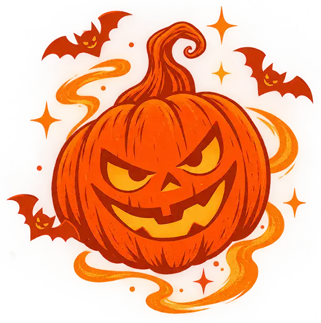 Illustration Citrouille pour Halloween
